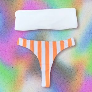 Zaful Strapless/Thong bikini
